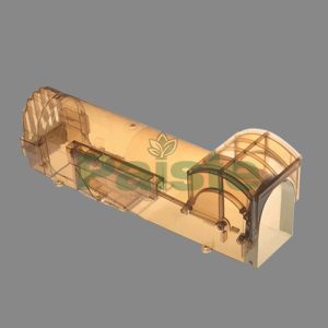 Brown Transparent Humane Live Mouse Trap | Mouse Catcher Model No: GKMT-3