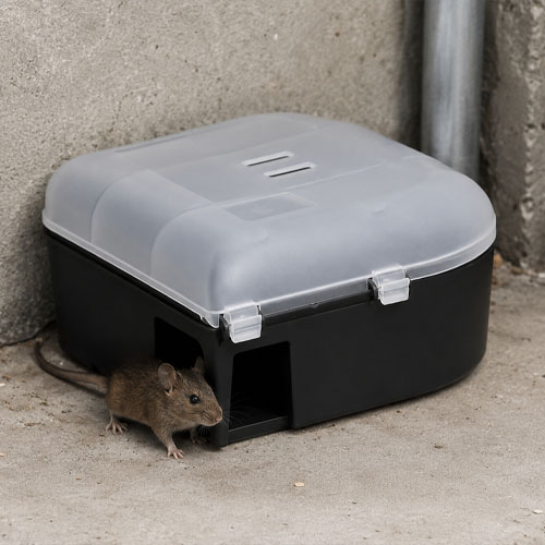Plastic Rat Bait Station With Transparent Lid GKMT-33 - Image 4
