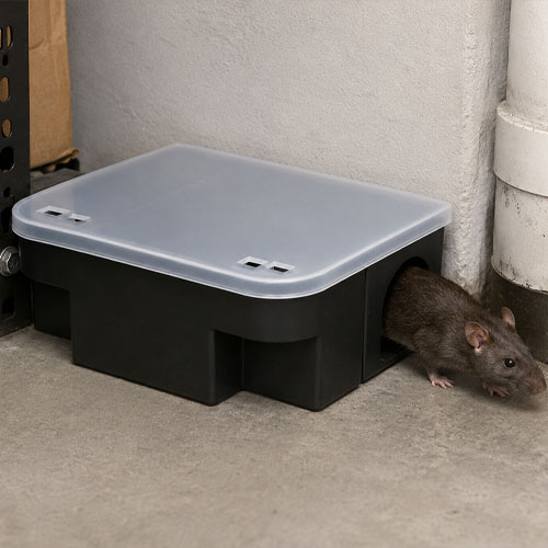 Plastic Rat Bait Station With Transparent Lid GKMT-38 - Image 3