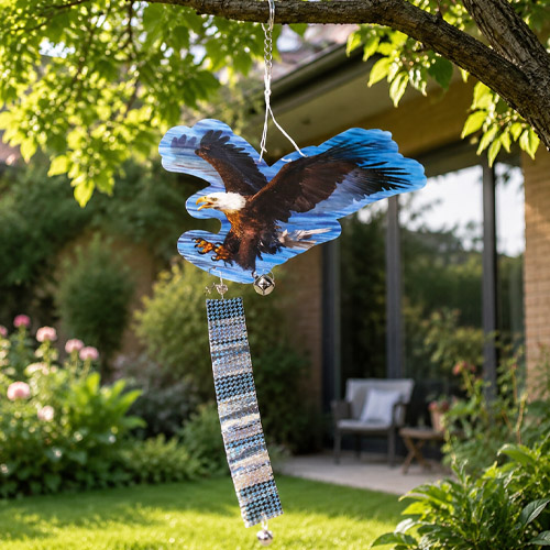 Reflective Owl Hanging Decoration GKSC-07 - Image 2