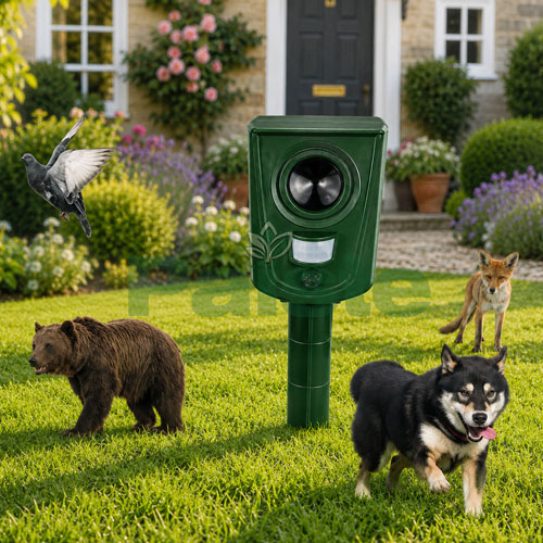 Battery Powered Ultrasonic Animal Repeller GKEP-9 - Image 3