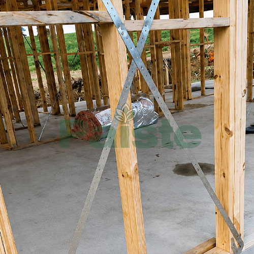 Galvanized Steel Bracing Strap with Holes GKSBS - Image 4